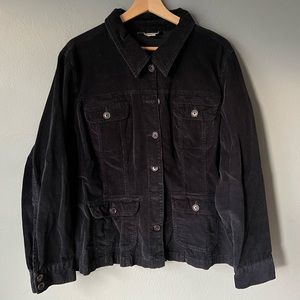 St Johns Bay Button Up Jacket Sz XL